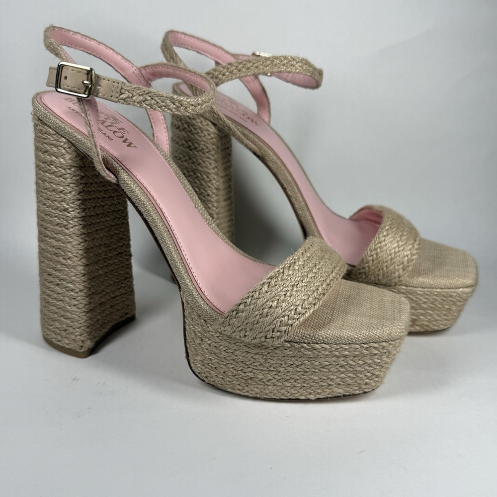 Style‎ Bungalow Antonio Melani Women's Size 9.5 M Just Jute Platform Sandals